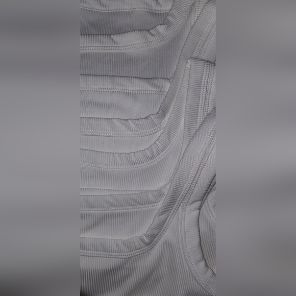 White Ribbed Tank Tops - Picture 7 of 10